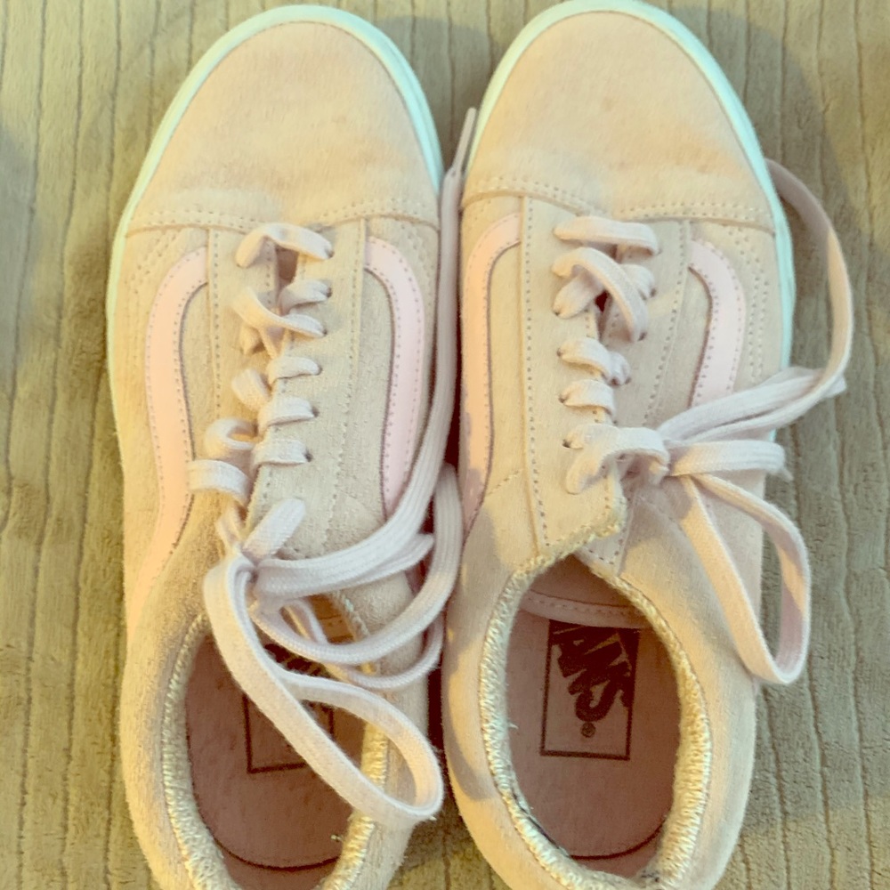 Pink vans size 7